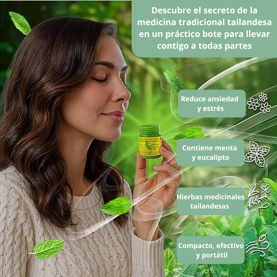 Hong Thai: Inhalador de Hierbas Tailandesas