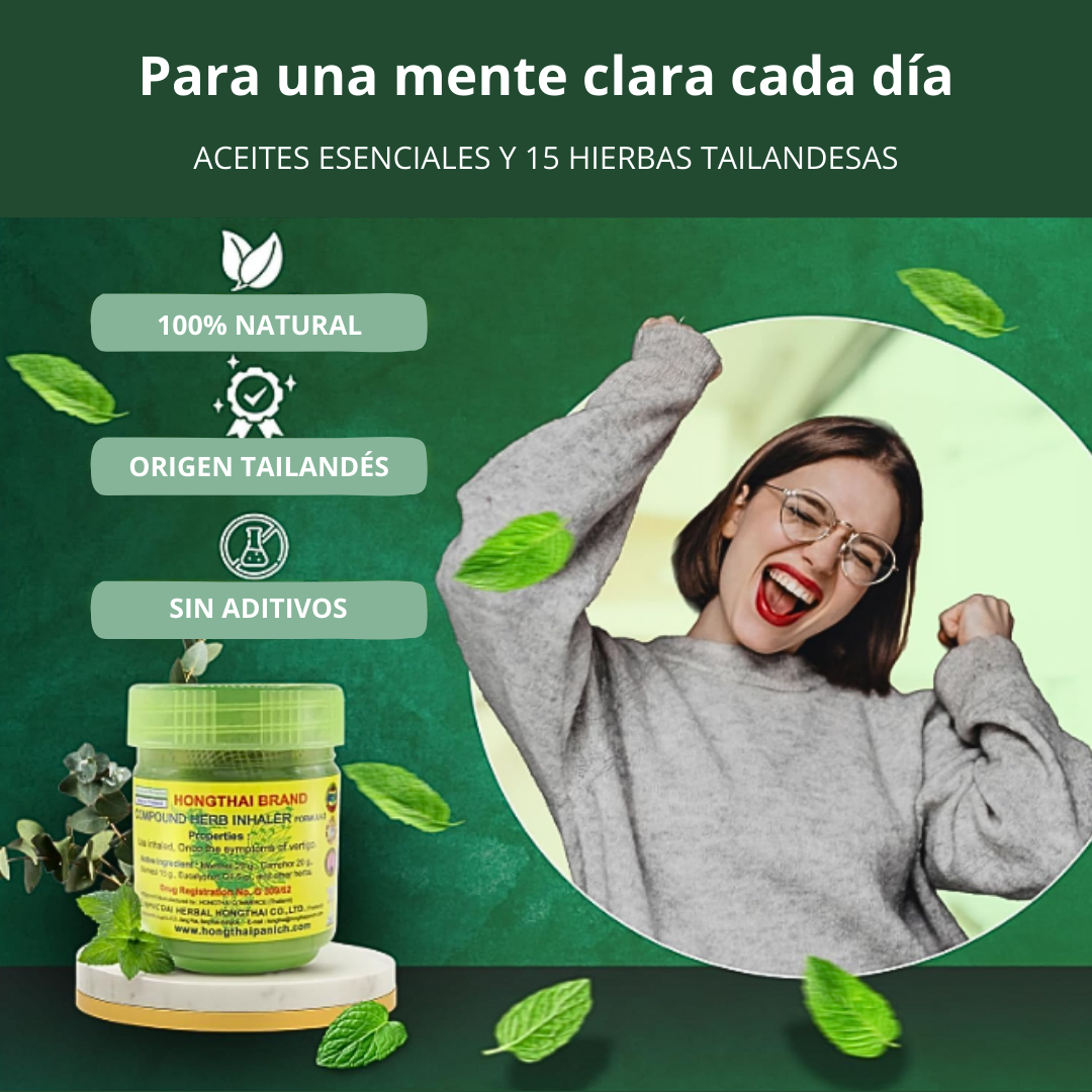 Hong Thai: Inhalador de Hierbas Tailandesas