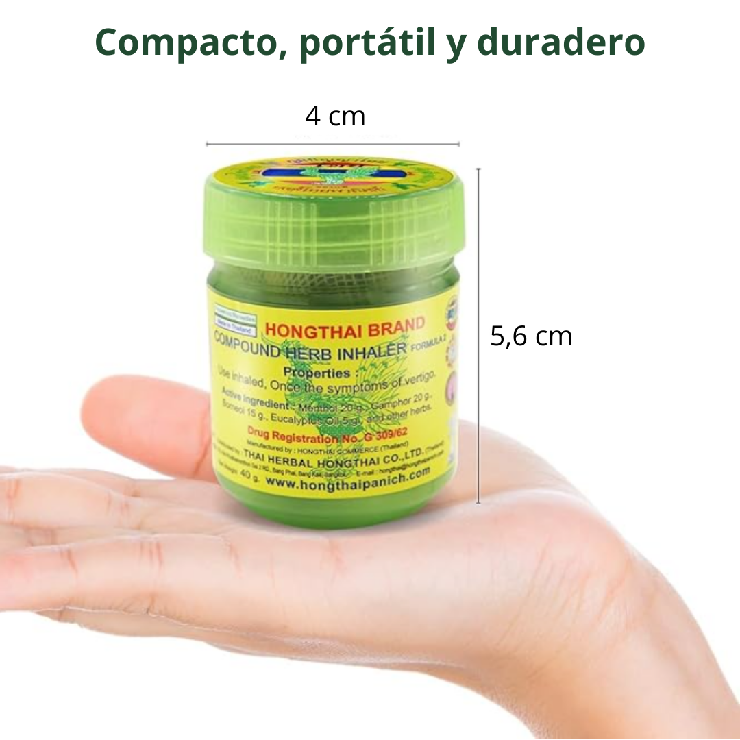 Hong Thai: Inhalador de Hierbas Tailandesas