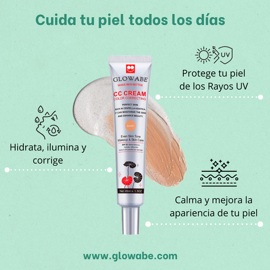 GLOWABE CC CREAM: La base que se adapta a ti