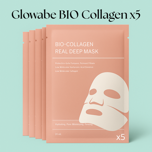 Glowabe Mascarillas Colágeno BIO x5